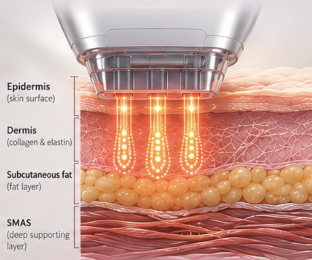Sygmalift, Ultrasound Liftng, HIFU treatment, Saggy , Skin Lifting, Skin tightening
