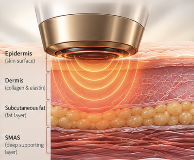 Radiofrequency Treatment, RF treatment, Skin tightening, skin lifting, Density RF, Thermage